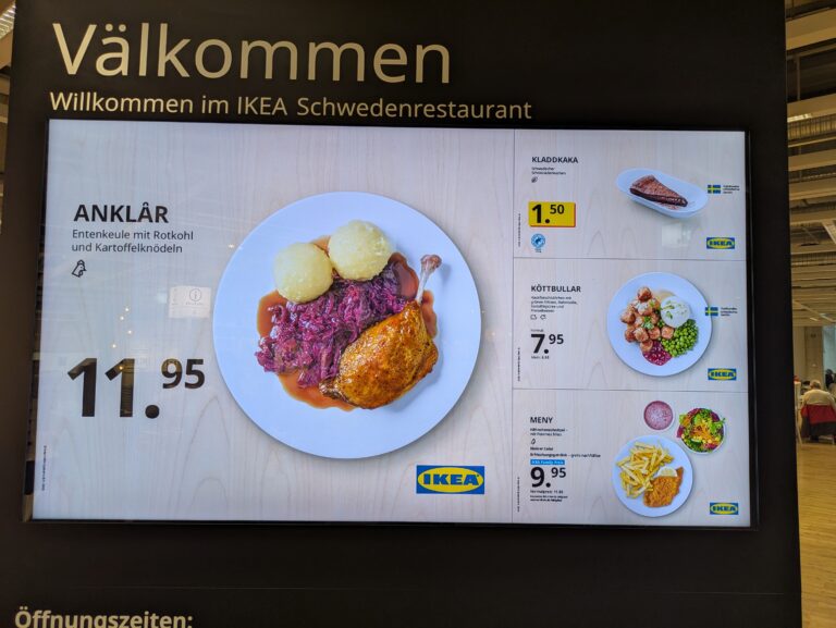 Restauracja IKEA Niemcy