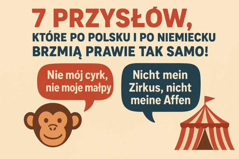 7 przysłów, które po polsku i po niemiecku brzmią prawie tak samo!